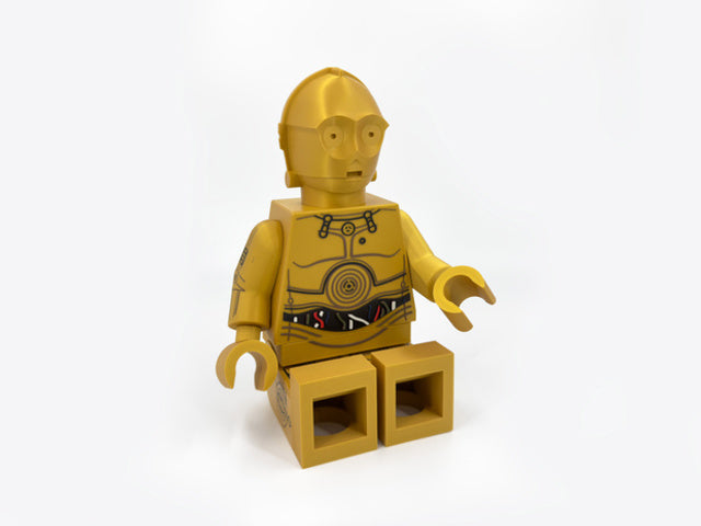 10X Scale Articulating Building Brick Minifigure – Fully Posable &amp; Interchangeable (Read ALL Description)